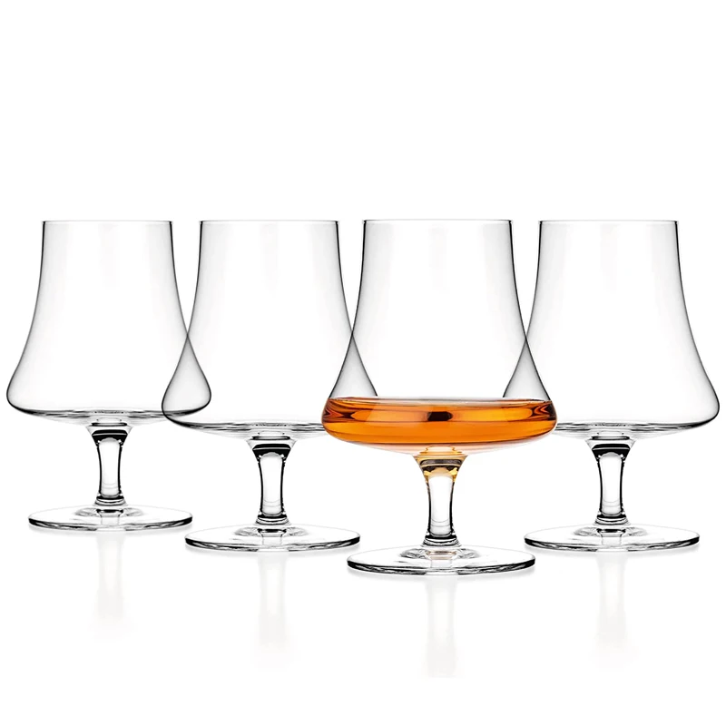 Crystal Glassware Drinking Cups 12 Oz Cognac Wine Snifter Whiskey Spirit Glass Brandy Glasses for Beer Bourbon Bar