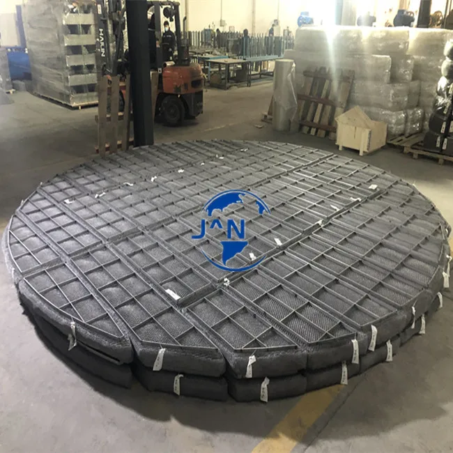 Hestia Sel Sup Pro-DIA 3100-100 mm SS 316 York 431 Demister Pad For Vessel In PLANT INLET SLUG CATCHER