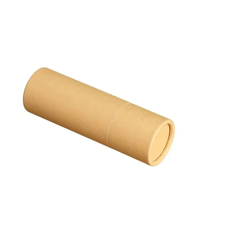 Environmental protection kraft paper cylinder packaging pattern customization logo customization