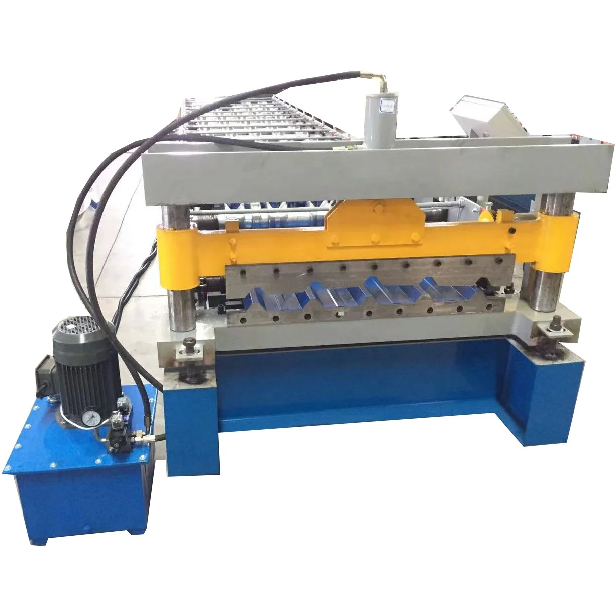 HD High Speed Corrugated Steel Sheet Colored Steel Wall roof panel roll forming machine