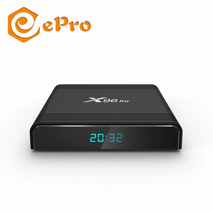 EPro новейший продукт X96 Air S905X3 2g16g/4g32g/4g64g Поддержка 8 к с BT4.0 android ТВ коробка