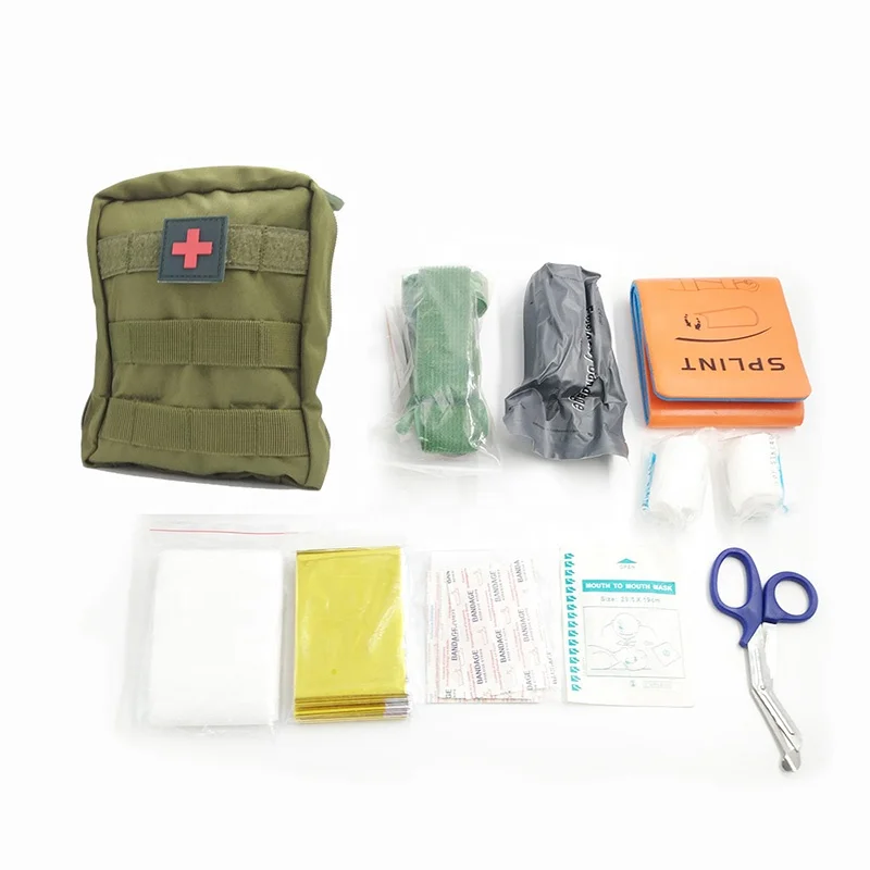 Outdoor Emergency Survival Gear Kit SOS Survival Tool Pack first aid pack