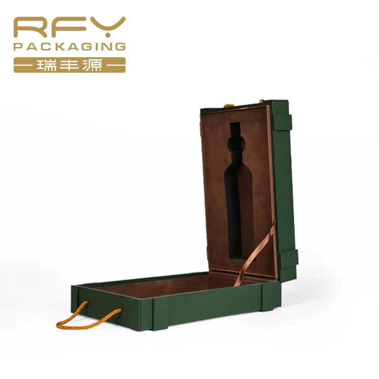 Vintage Wooden Wine Box WHISKY Gift Wine Glass Storage Boxes Luxury Boxes For Wine Bottles