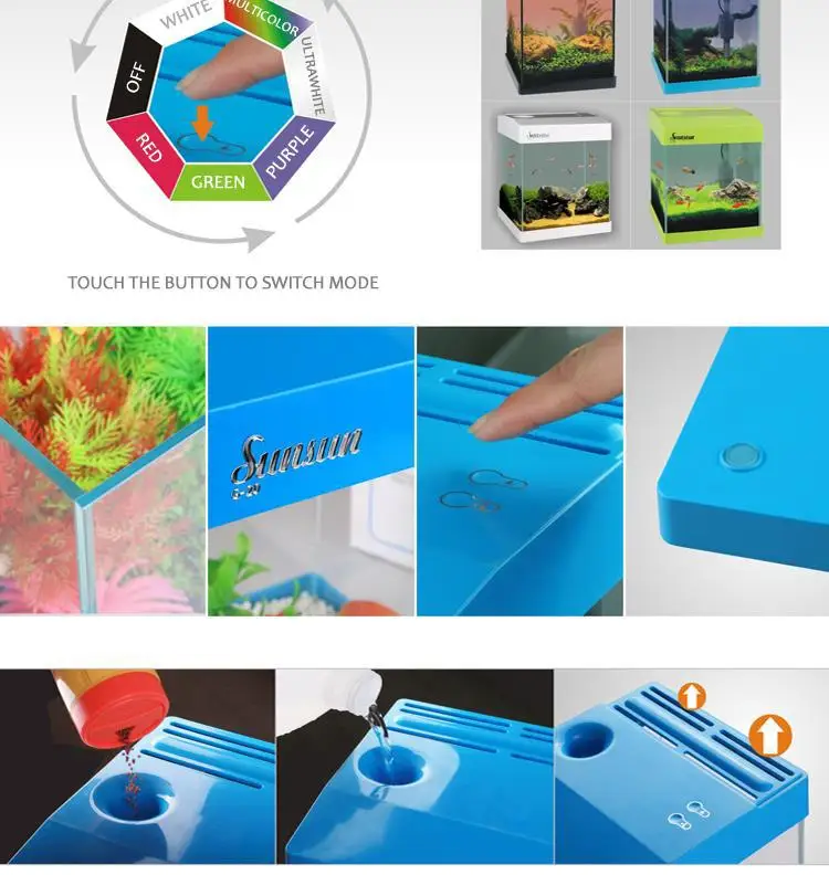 sunsun small 300 gallon aquarium for sale