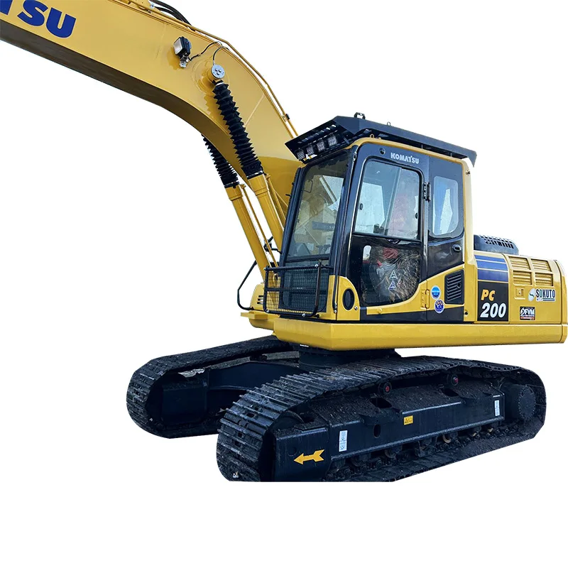 Хит продаж строительное оборудование использованный японский экскаватор Komatsu PC200-8 подержанные машины для продажи