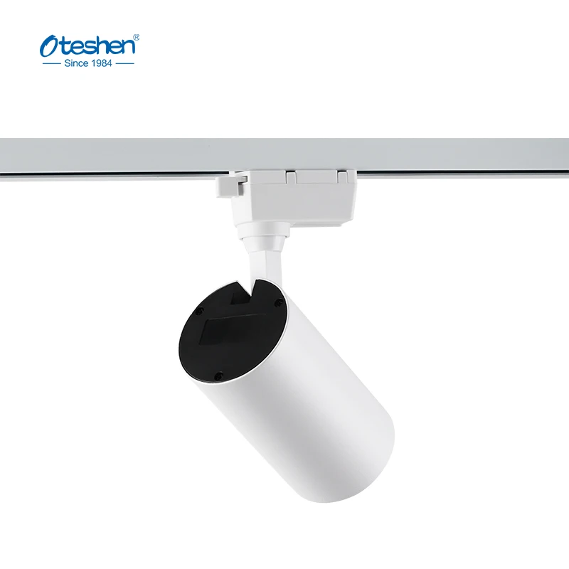 2 Wire Track Spot Light System Cob Adjustable Track Light 20w for Project