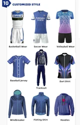 Wholesale Autumn Light Board Training Clothes Competition Team Sports Jacket Men Long Sleeve Custom Football Soccer Jersey Set