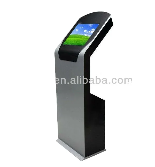19 inch Free Stand Touchscreen Electronic Information Kiosk