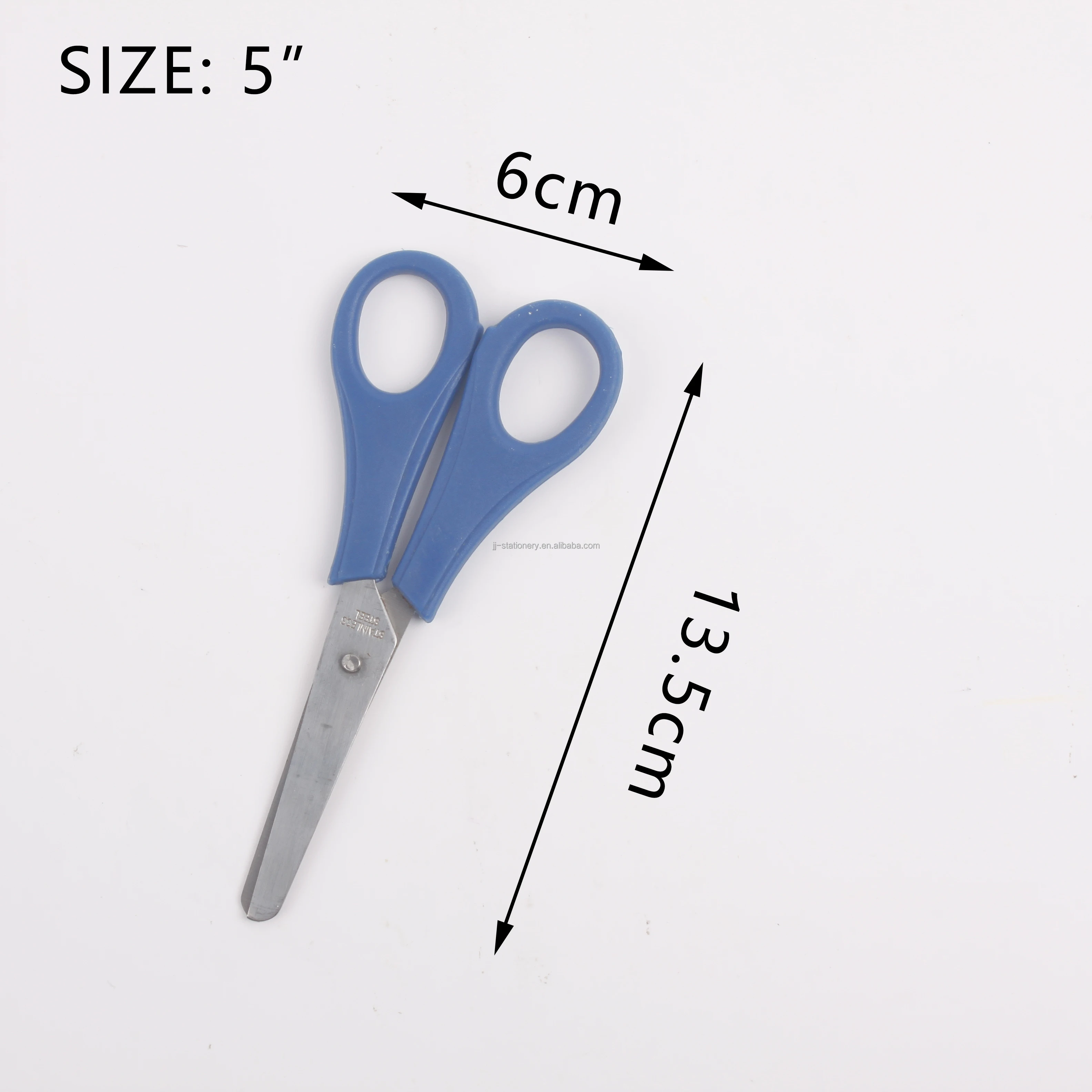 Wholesale Multi-size Household Stationery Scissors Stainless Steel Paper Cutting Scissors Office Scissors for Office
