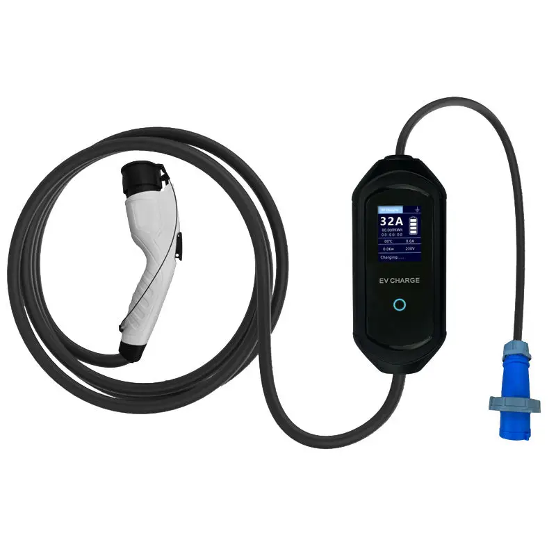 European Standard 22kw 32a RFID EV Wallbox Electric Car Charger Fast Ev Charger For Electric Vehicle Charging Station