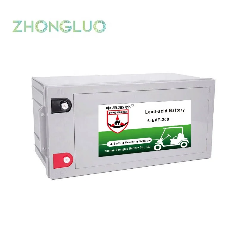 12V 150AH 180Ah Electric Golf Cart 48V 72V Battery Rechargeable Dry Charged Sealed GEL Power Lead Acid Batteries