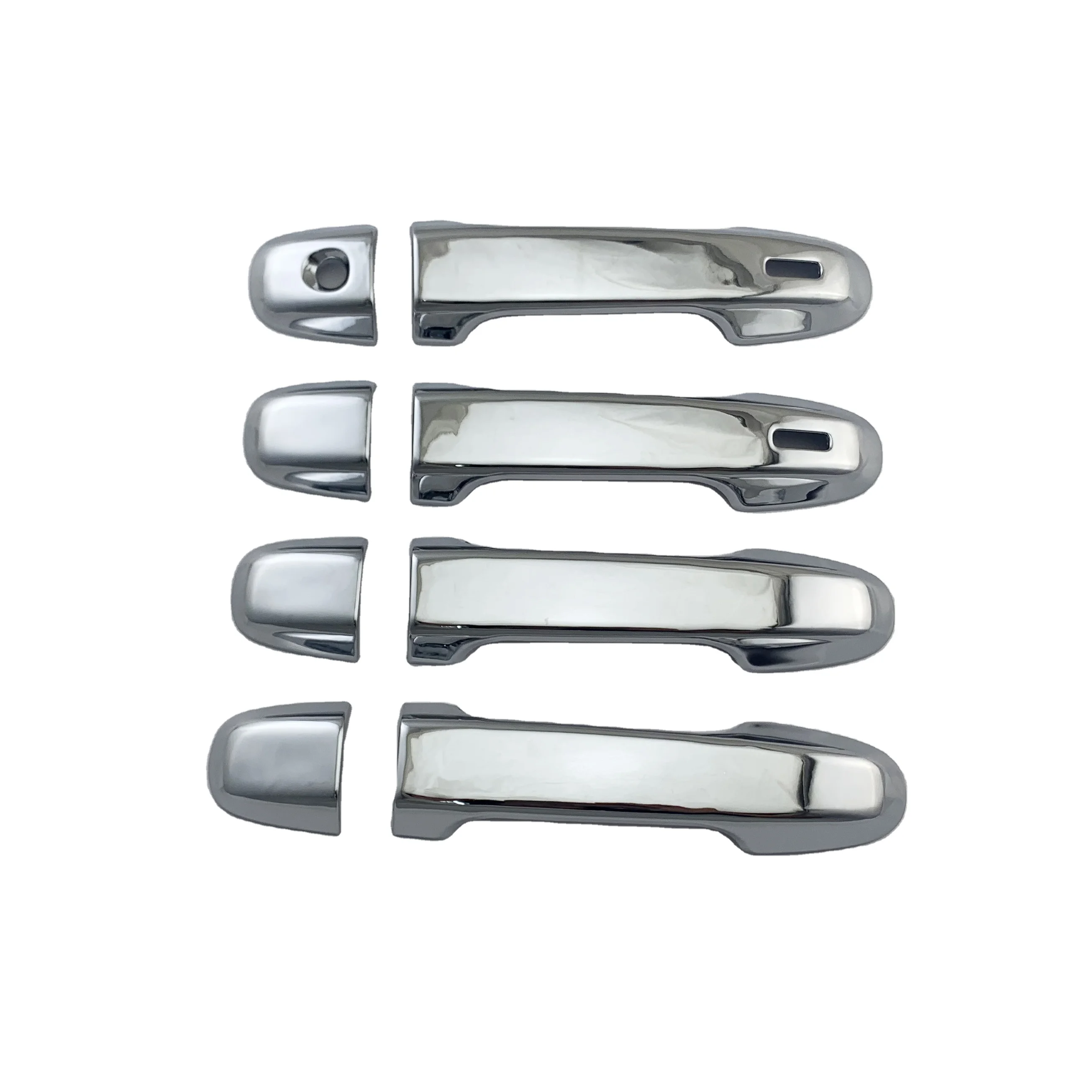 Chrome Accessories Door Handle Cover Trim Set for Toyota Prius C Aqua 2011~2019 Stickers Car Styling 2012 2013 2015 2016 2018