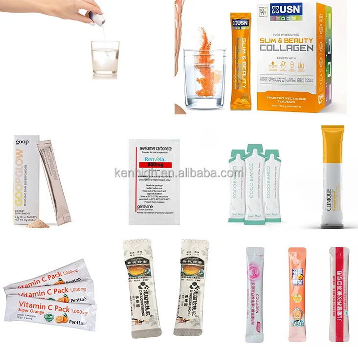 Servo Driven Automatic 6/8/10/12 Lane Granular Xylitol Yeast Stick High Speed Multi-lane Packaging Machine