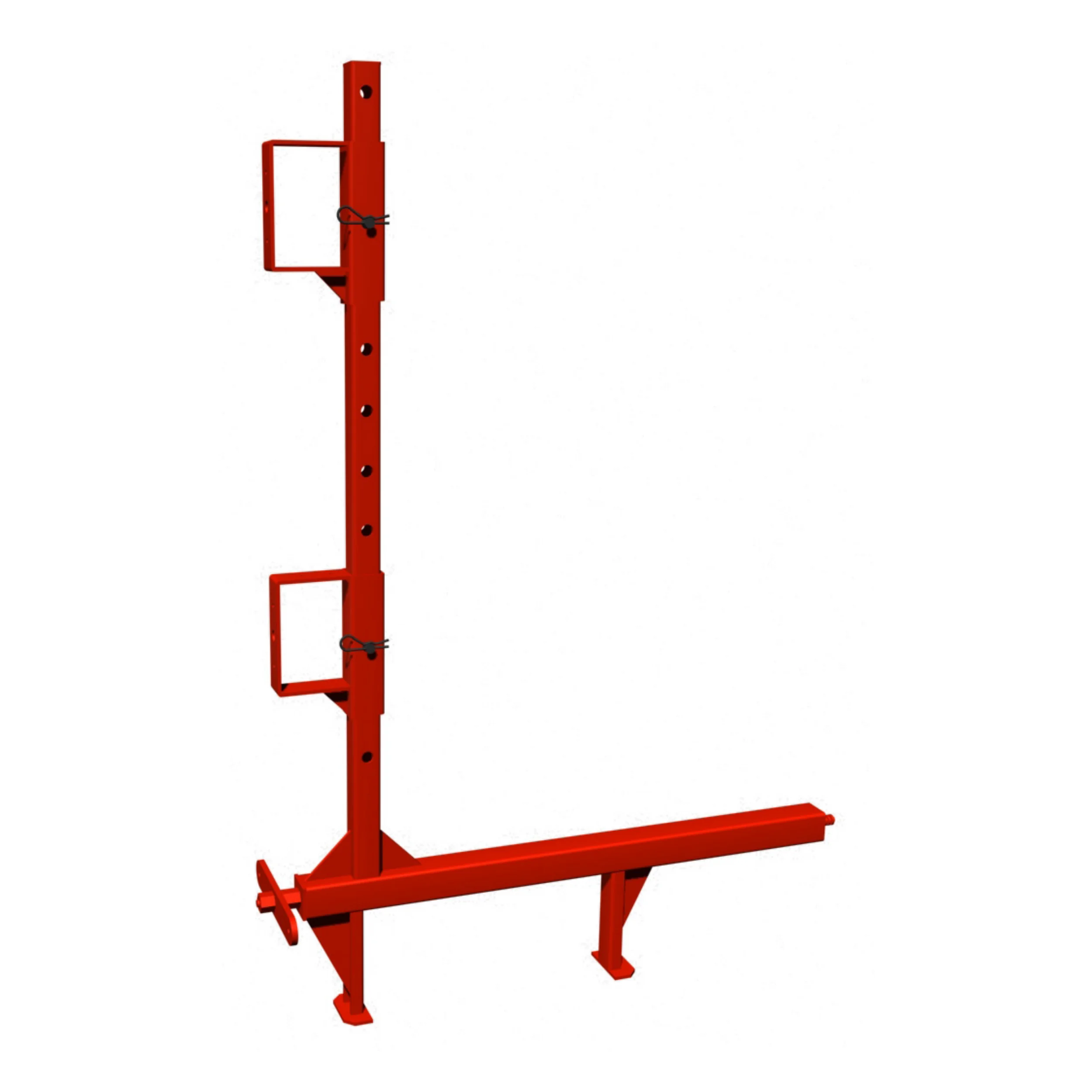 Parapet Wall Temporary Guardrails Slab Clamp for Construction Standing Seam Roof Clamp