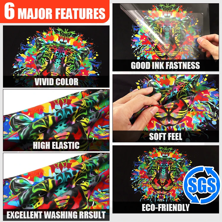 dtf 3d digital sticker custom iron on plastisol heat transfer paper printing logo label for t-shirt