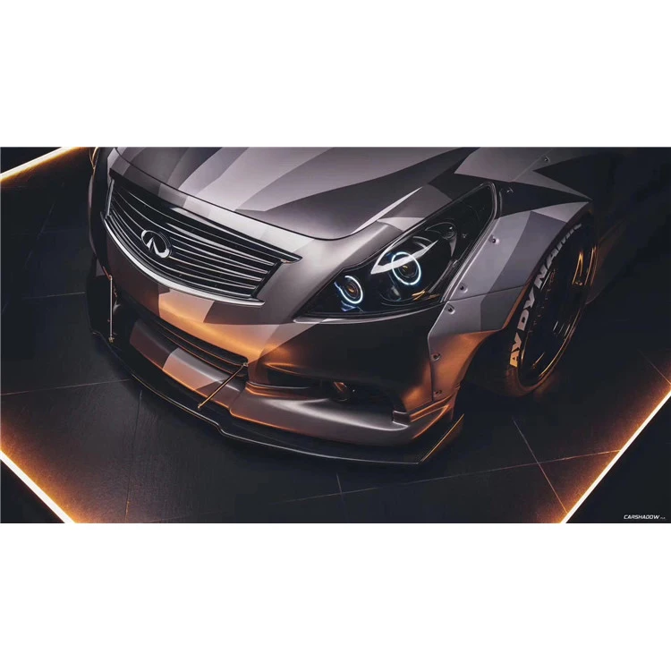  DarwinPRO BKSS стиль углеродное волокно широкоугольный комплект для Infiniti G37