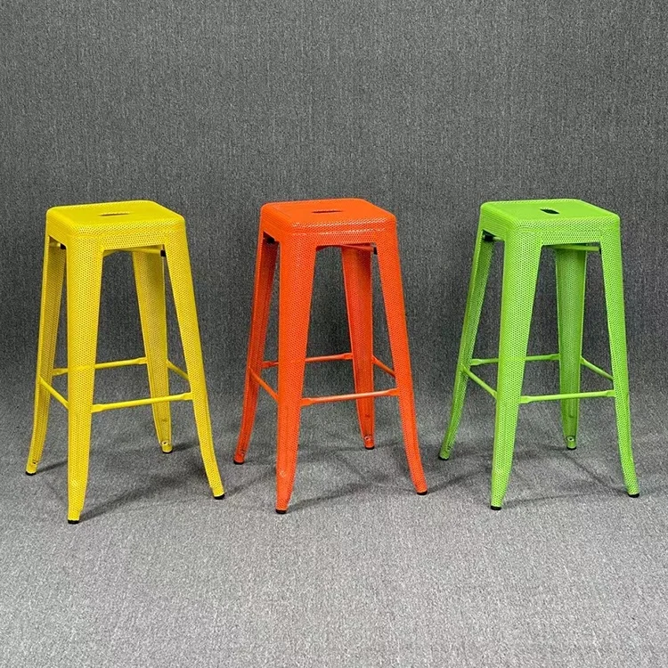 (SP-CT001) Modern metal table and chairs sets Bistro bar furniture