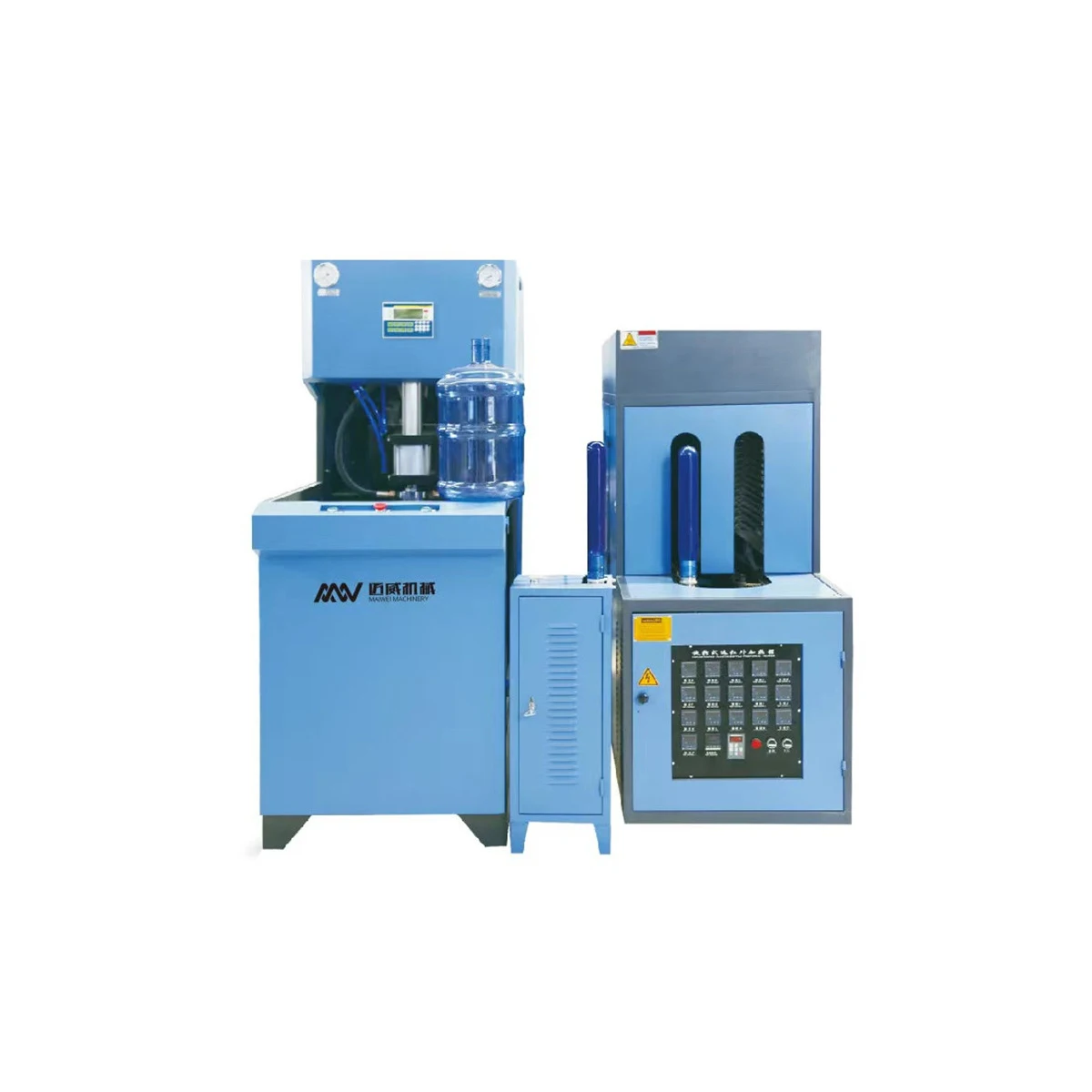 High Quality 4 Cavity Semi Automatic PET Plastic Bottle Blowing Machine Blow Molding Machine