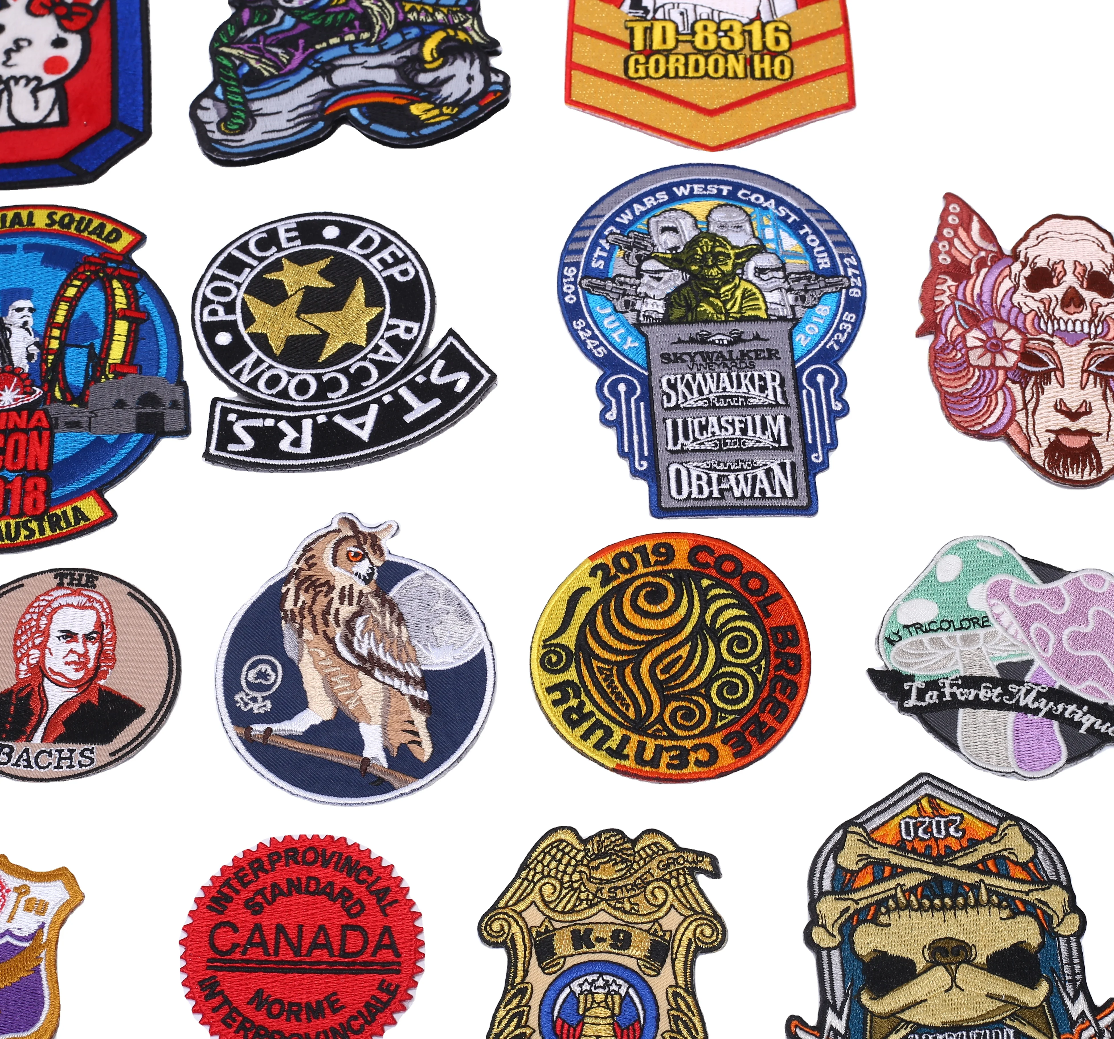 Buy Custom Embroidered Patches Iron On Patch Embroidery Maker Patches For Clothing