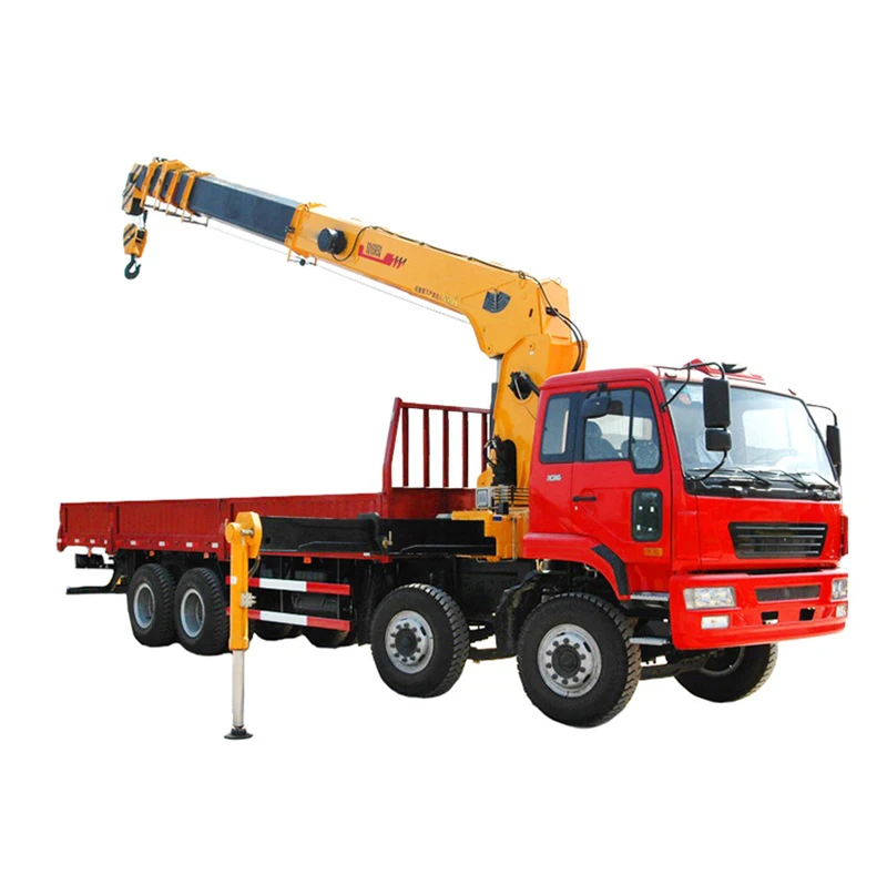Brand New 10ton 12ton Hydraulic Truck Mounted Crane with Telescopic Boom