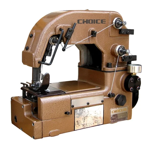 GK15-1A Double Thread 7-12mm Automatic Oil Pump Lubrication Chain Stitch Sewing Bag Closer