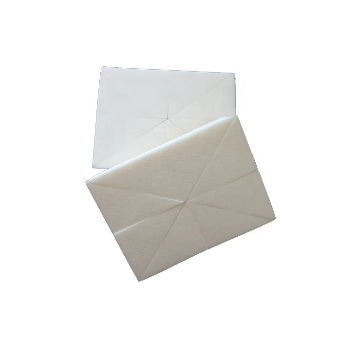 Manufacturer Wholesale SBR 8pcs  Professional Foundation Powder Wedges Triangle Facial Makeup Sponge