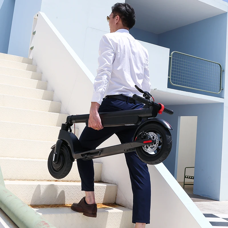 Wholesale X8 Folding Two Wheel Adult 350W Motor 10inch Electric Scooter / High Speed High Quality Electric Scooter