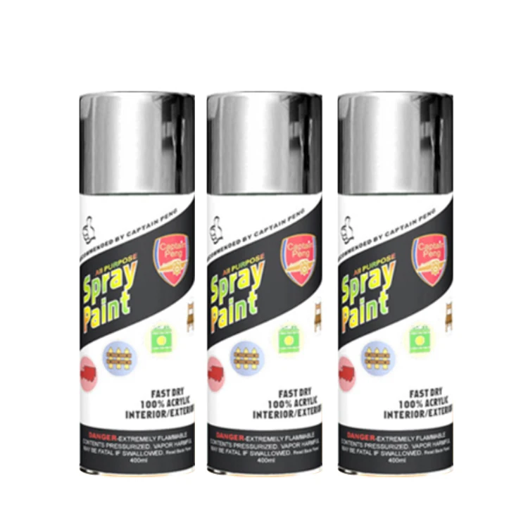 
Car Coating Silver Spray Paint Mirror Chrome Acrylic Paint Spray 