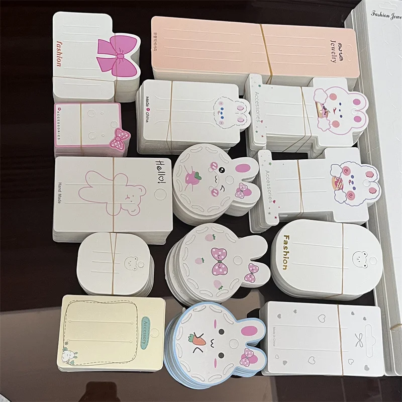 alligator clip bobby pins display cards custom printed paper display card with logo for hair snap clips accessories holder