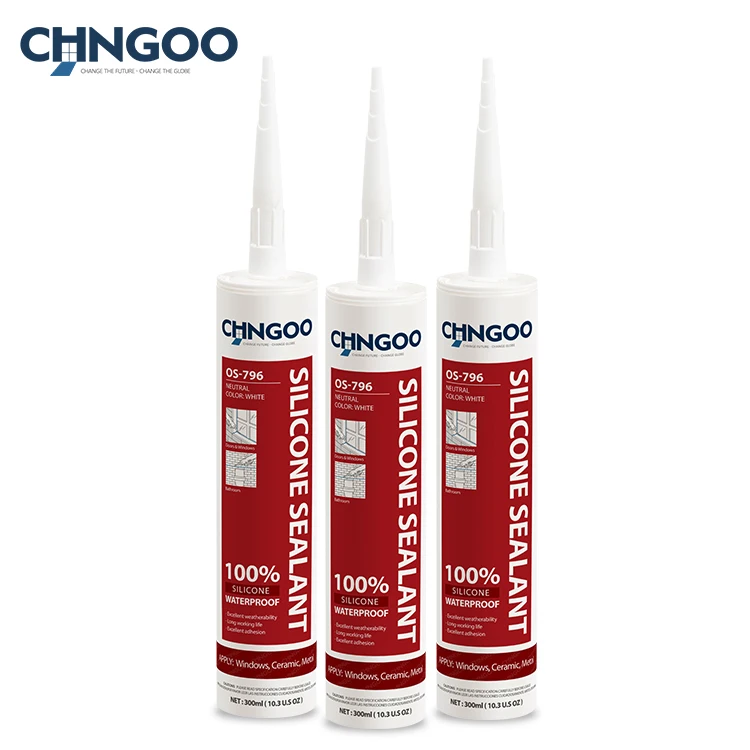 Chngoo Quick Drying Aluminum Windows And Doors Glass Glue Neutral Silicone Sealant