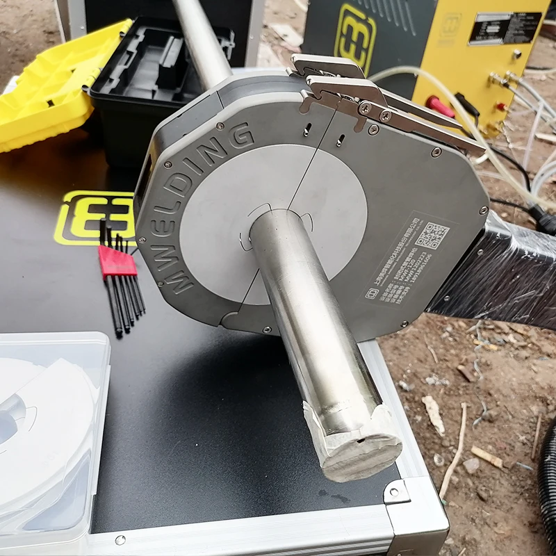 Welding food grade 304 stainless steel clean pipeline welding machine track welding machine