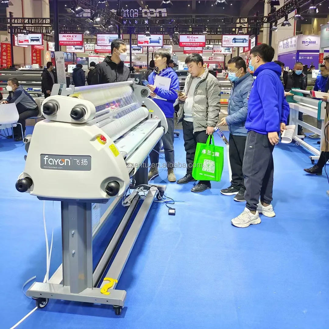 Factory Direct Supply Hot and Cold Single Side Roll Lamination to Laminator 1600mm With Cutting Knife