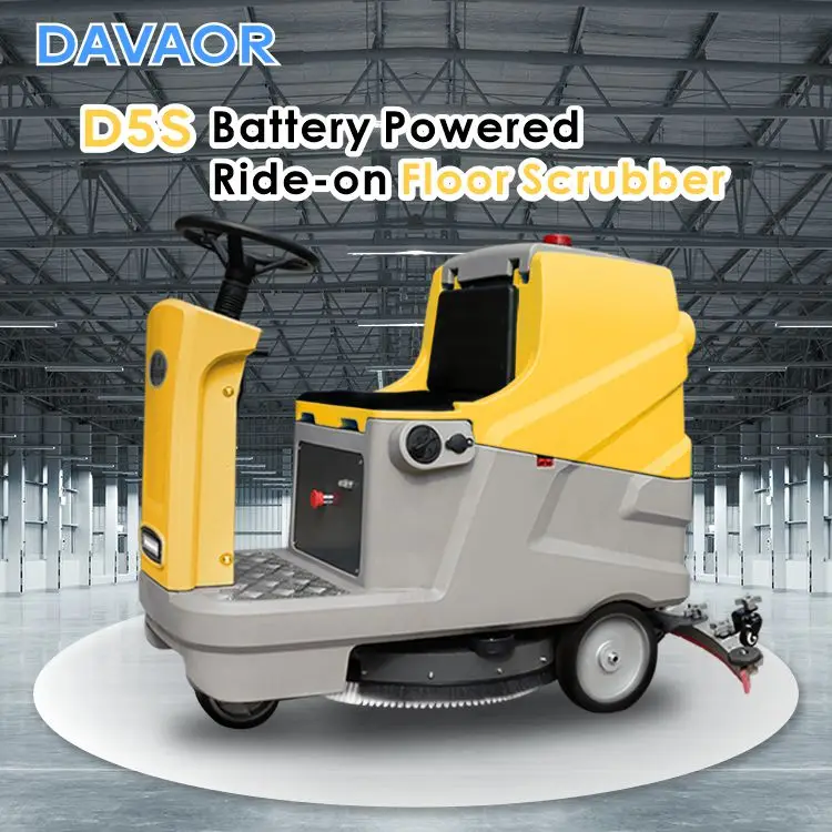 Оптовая Продажа с фабрики D5S сверхмощные машины для чистки пола Складская мастерская машина очистки бетонной плитки сушилка мытья полов