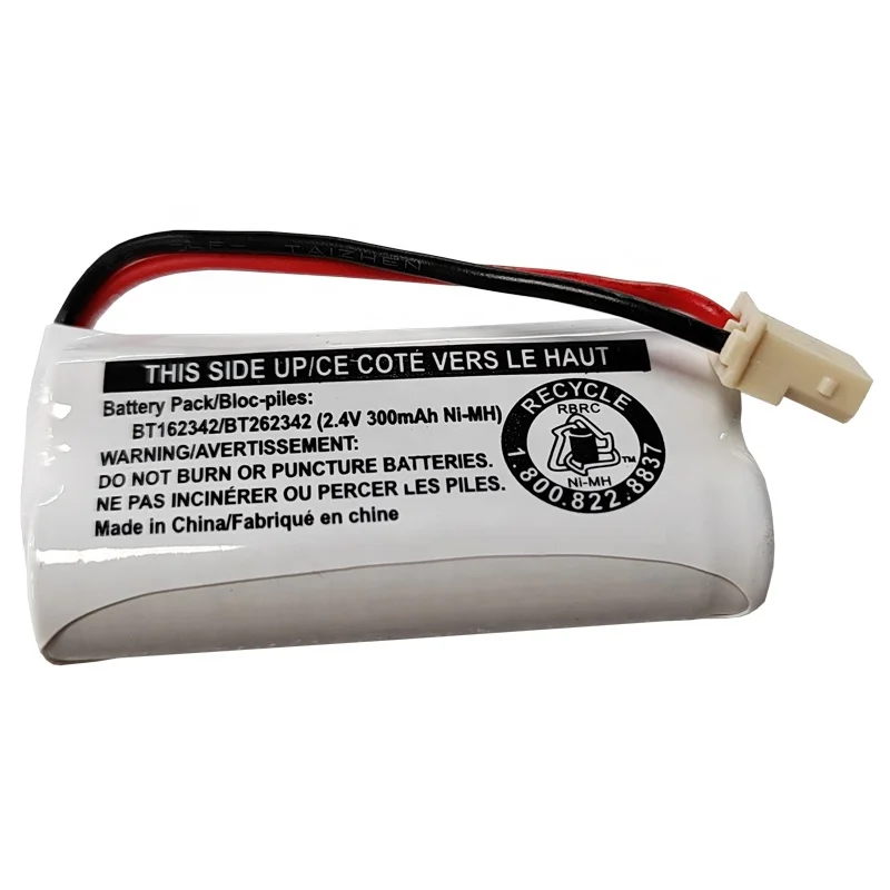 Cordless telephones batteries BT162342 bt183342 2.4v 300mah aaa nimh battery 1.2v rechargeable