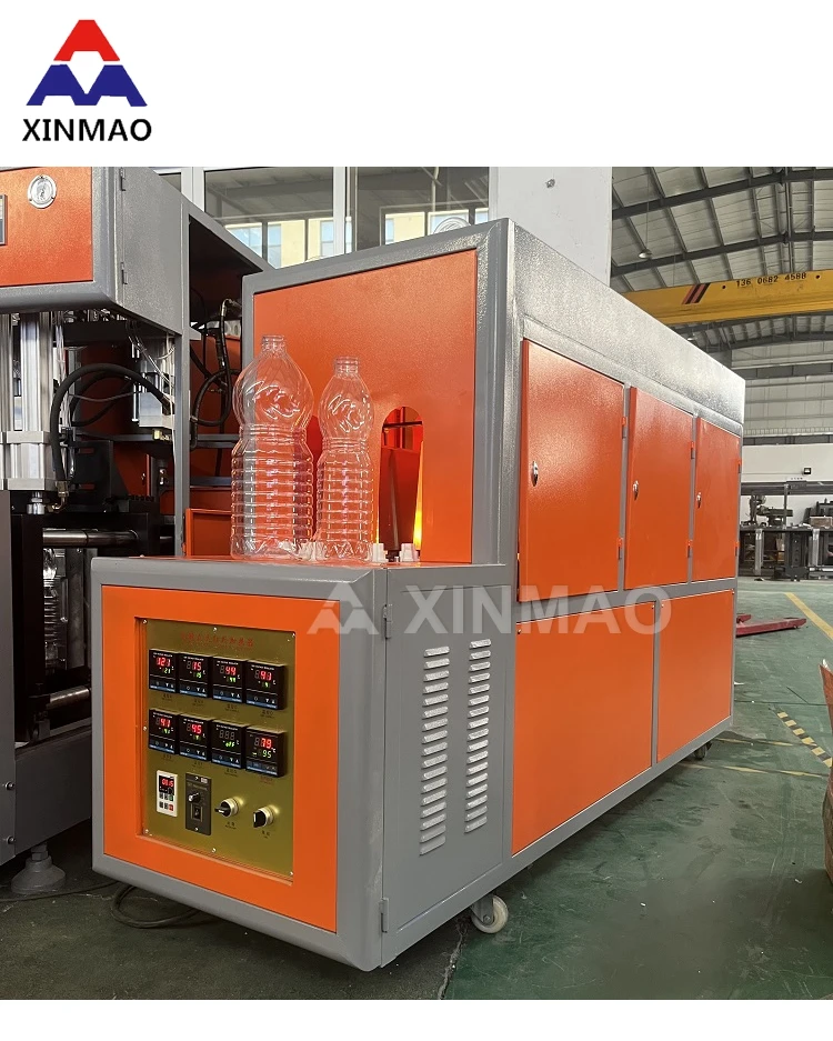 China Supplier Xinmao-1500 Semi-Auto Electric PET Bottle Blowing Machine Plastic Water Bottle Blowing Machine