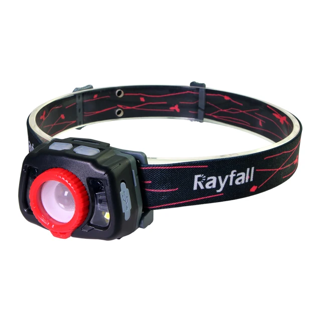 High Power Focus Control Zoom LED Head Torch Rechargeable Super Bright Headlight