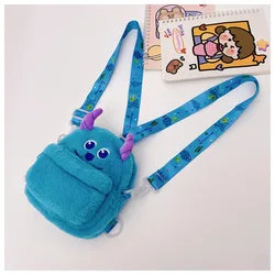 New Arrival  Fall Winter Fur Bags Women Girls Mini Bags Cute Animal Shape Shoulder Bags Girls Purses