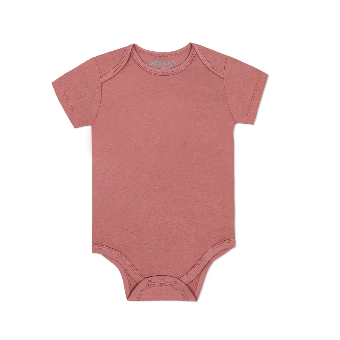 High Quality Clothing Manufacturers Custom Short Sleeves Toddler Bamboo Knitted Baby Rompers Clothes