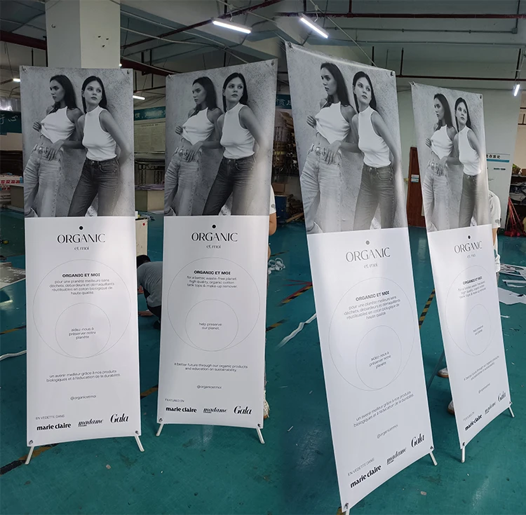 Wholesale Cheap Price Pop Up Display The high quality outdoor display custom design x-frame banner kendama display stand