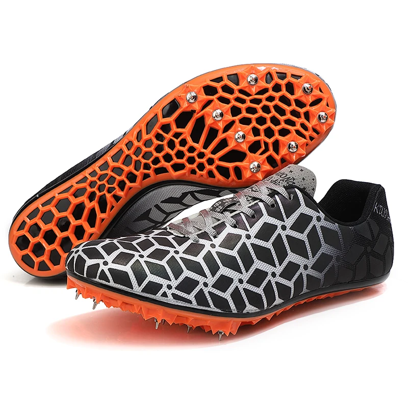 
Track & Field Running Sneakers Spikes Runnin Breathable Sprint Shoes for Boys Girls Sport Shoes With Spikes chaussure femme 