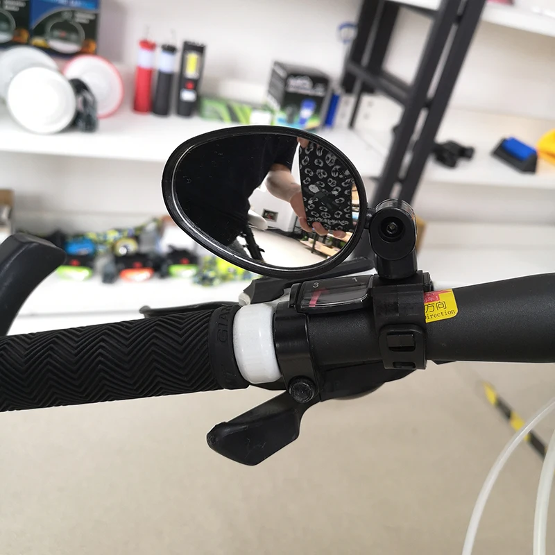 Factory Wholesale Hot Selling Bicycle  Cycling Rear View  PPS ABS PVC Bike rearview mirror Bicycle Accessories for bicycle