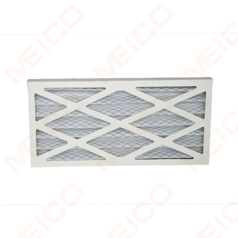 Customized Size G4 MERV8 Dust Filter Panel Fiber Glass Primary Pre-Air Clean Room Filter New Direct Qualified Manufacturer
