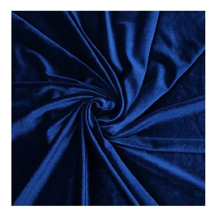 High Quality 95% Polyester 5% Spandex Ks Warp Knitting Korean Velvet Crushed Warp Knitted Velvet for Garment