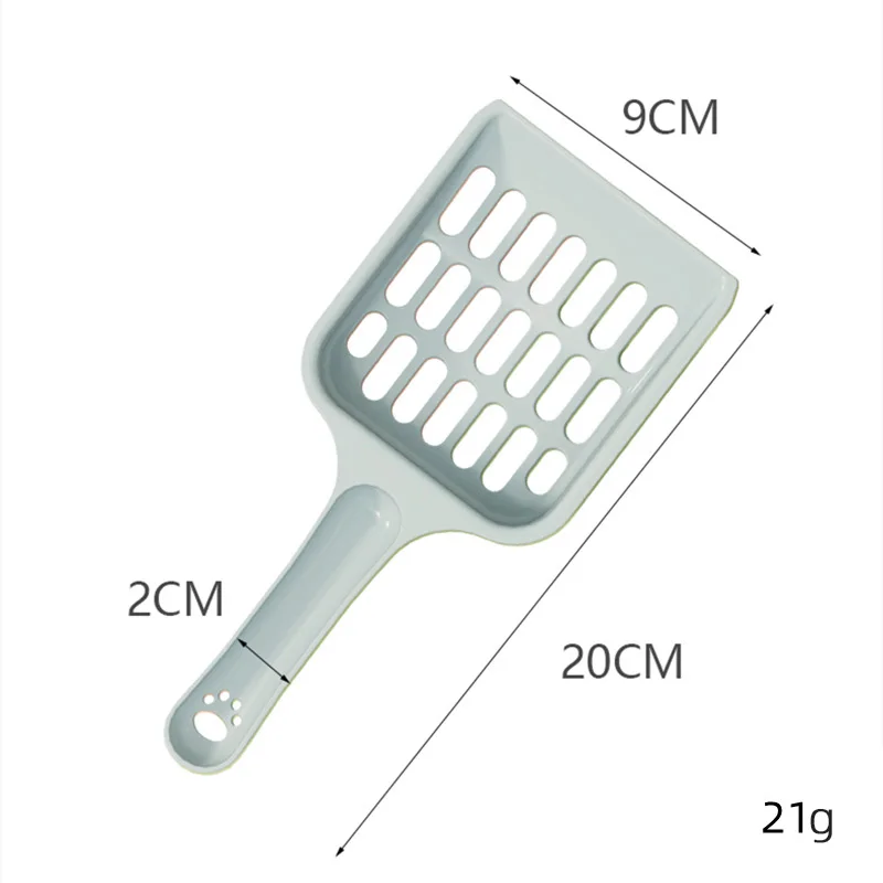 BOTO wholesale cheapcolor plastic cat litter scoop pet cleaning Shovel Drop resistant wear resistant cat litter Shovel