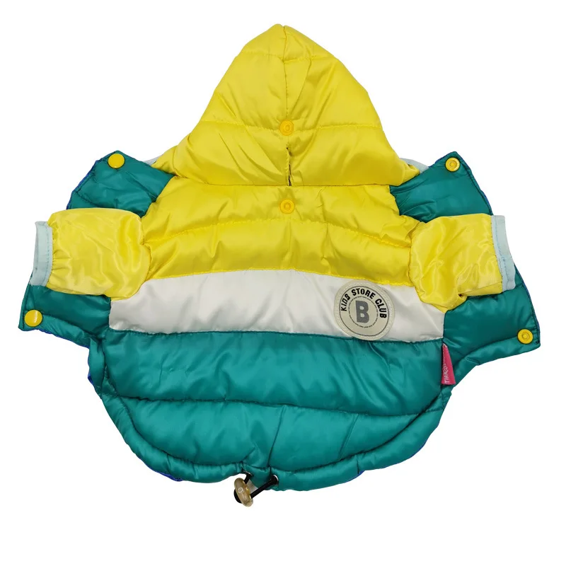 Autumn and Winter Pet Supplies Warm Cotton Dog Clothes Hoodie Puppy Clothes