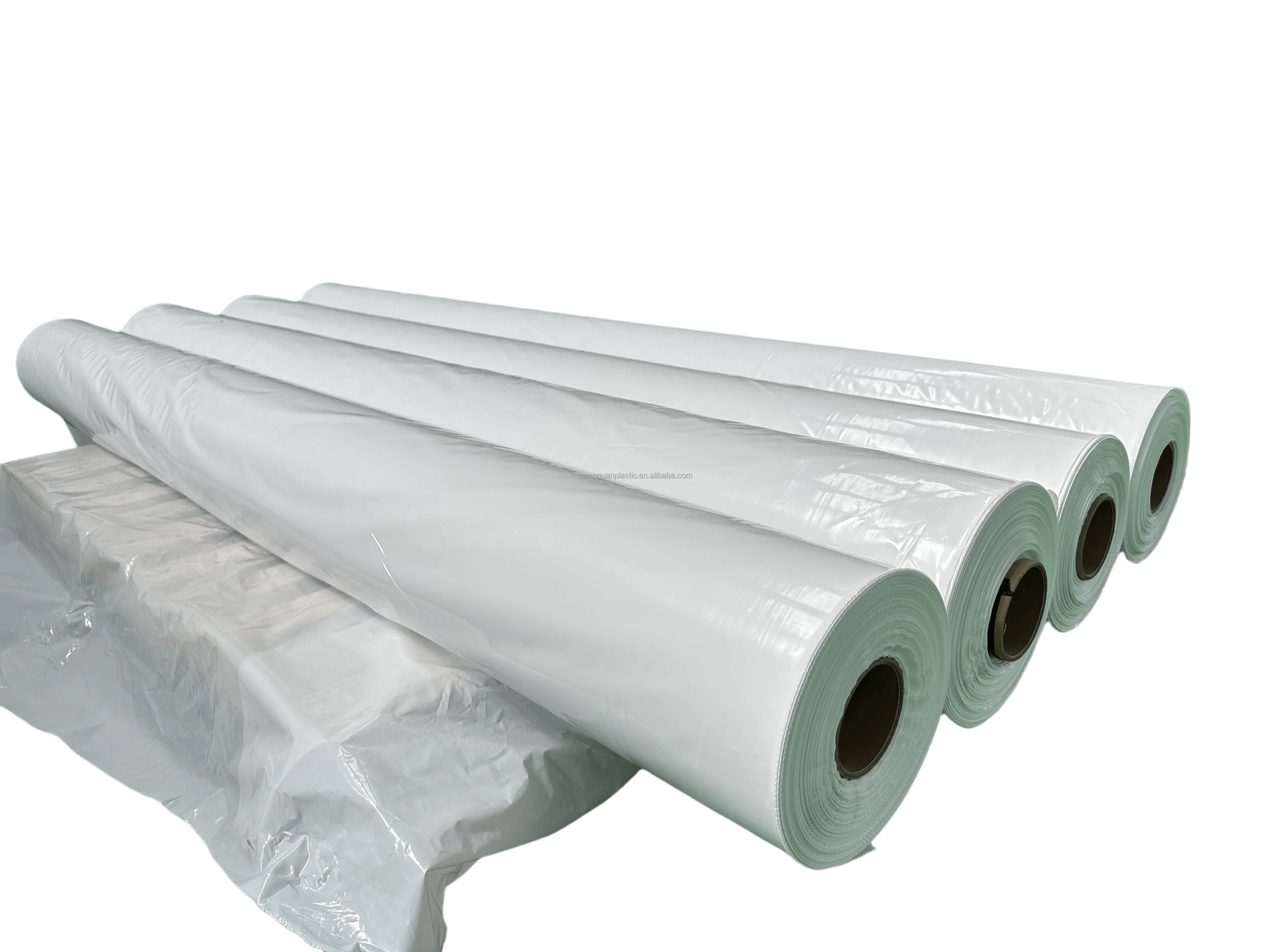 Opaque Flame Retardant ANTI-UV polyethylene shrink wrap film for house roof scaffolding storage