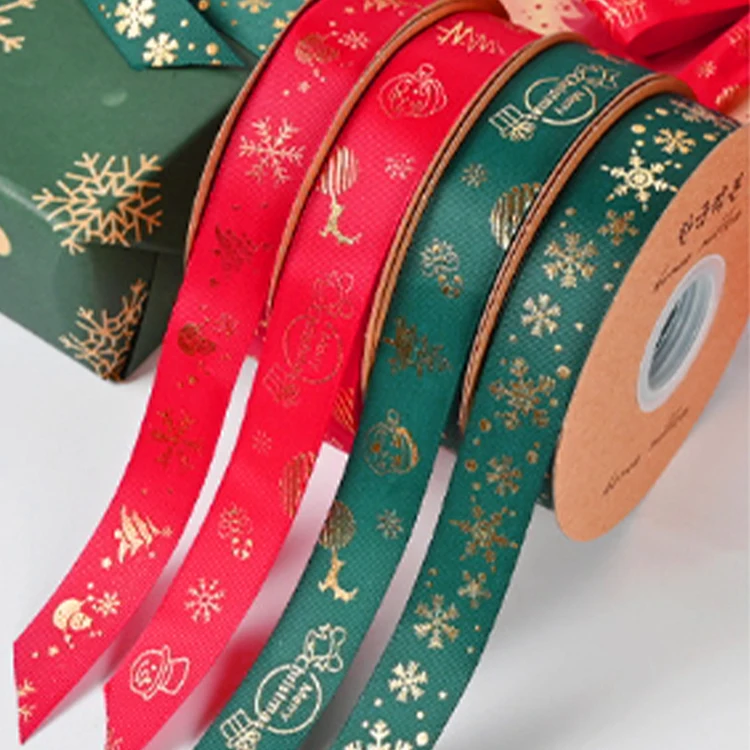 High Quality 100% Polyester Satin Ribbon Customizable Colorful Gift Ribbon Wholesale from China Roll Shape Logo Pattern Weddings