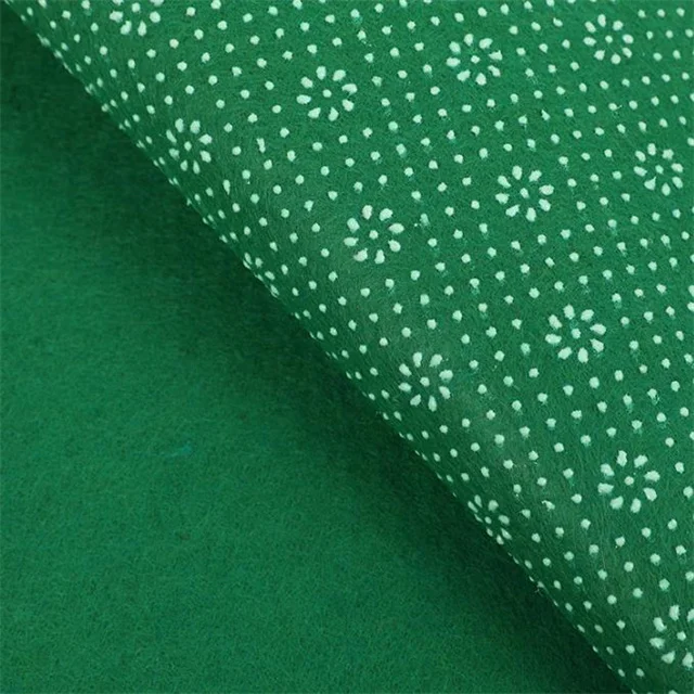 carpet backing cloth pvc dotted anti-slip non woven felt backing fabric for floor mat
