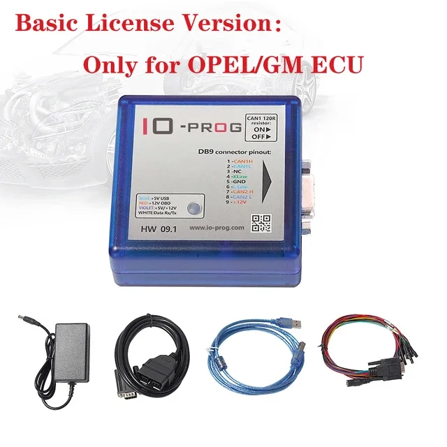 IO-PROG программист базовая версия разъем BD9 Pinout IO Prog то же самое с I/O Ter Multi Tool для GM/OPEL ECU