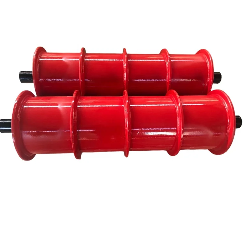 Кормовой конвейер, хвостовой шкив, Конвейерный ролик, барабанный шкив, кормовой конвейер